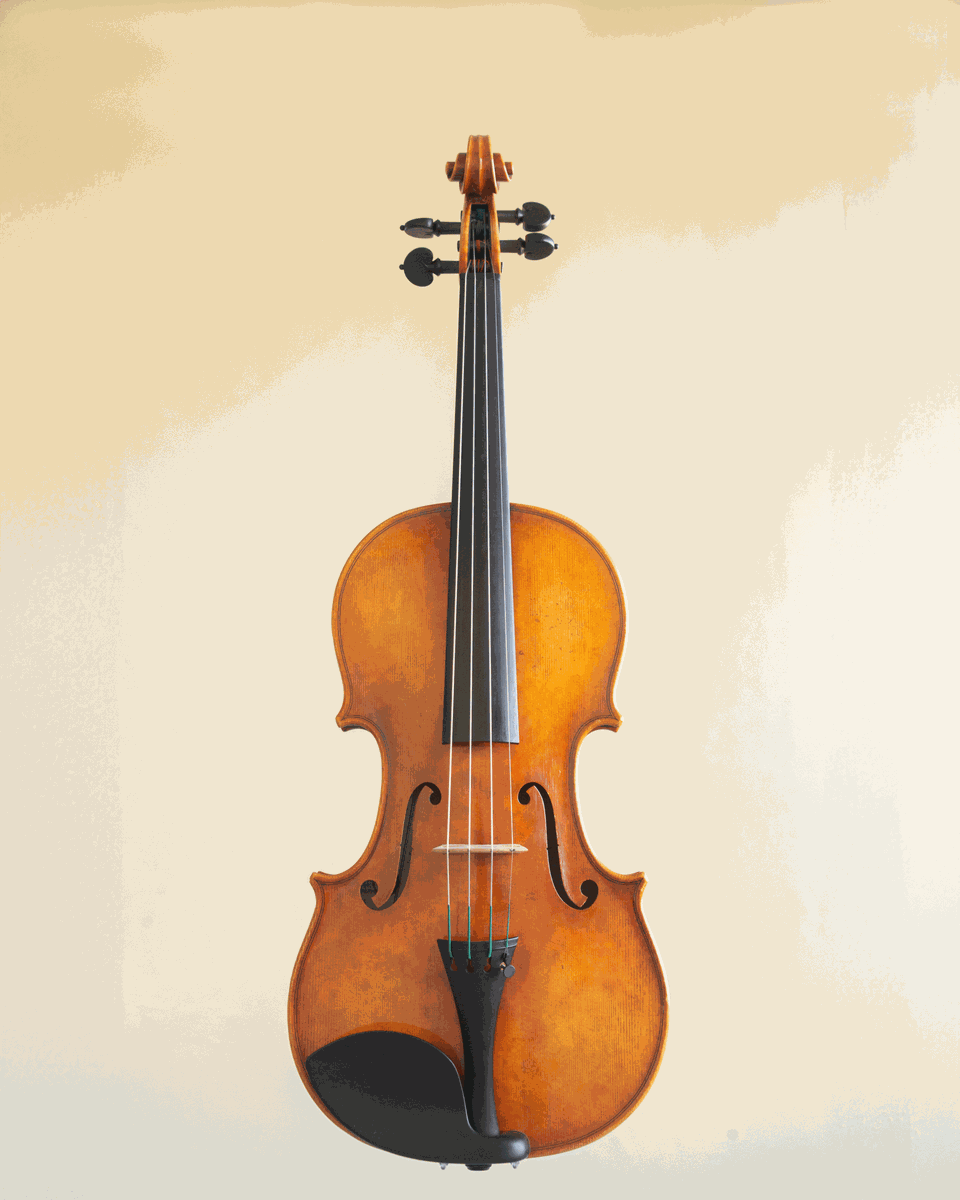 Violín terminado